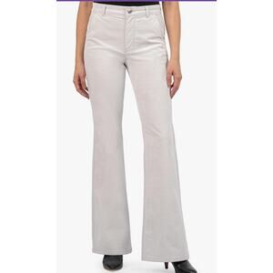 Kut from the Kloth High Rise Ana Cream Flare Pant size 14/31